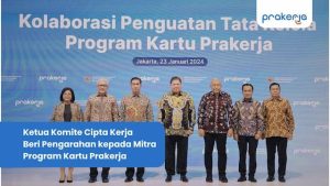 Jelang Pembukaan Program Kartu Prakerja Tahun 2024, Ketua Komite Cipta Kerja Beri Pengarahan kepada Mitra Program Kartu Prakerja